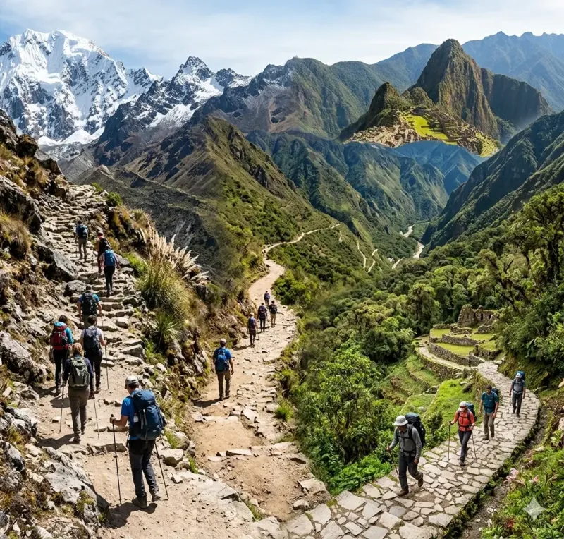 Trilhas até Machu Picchu